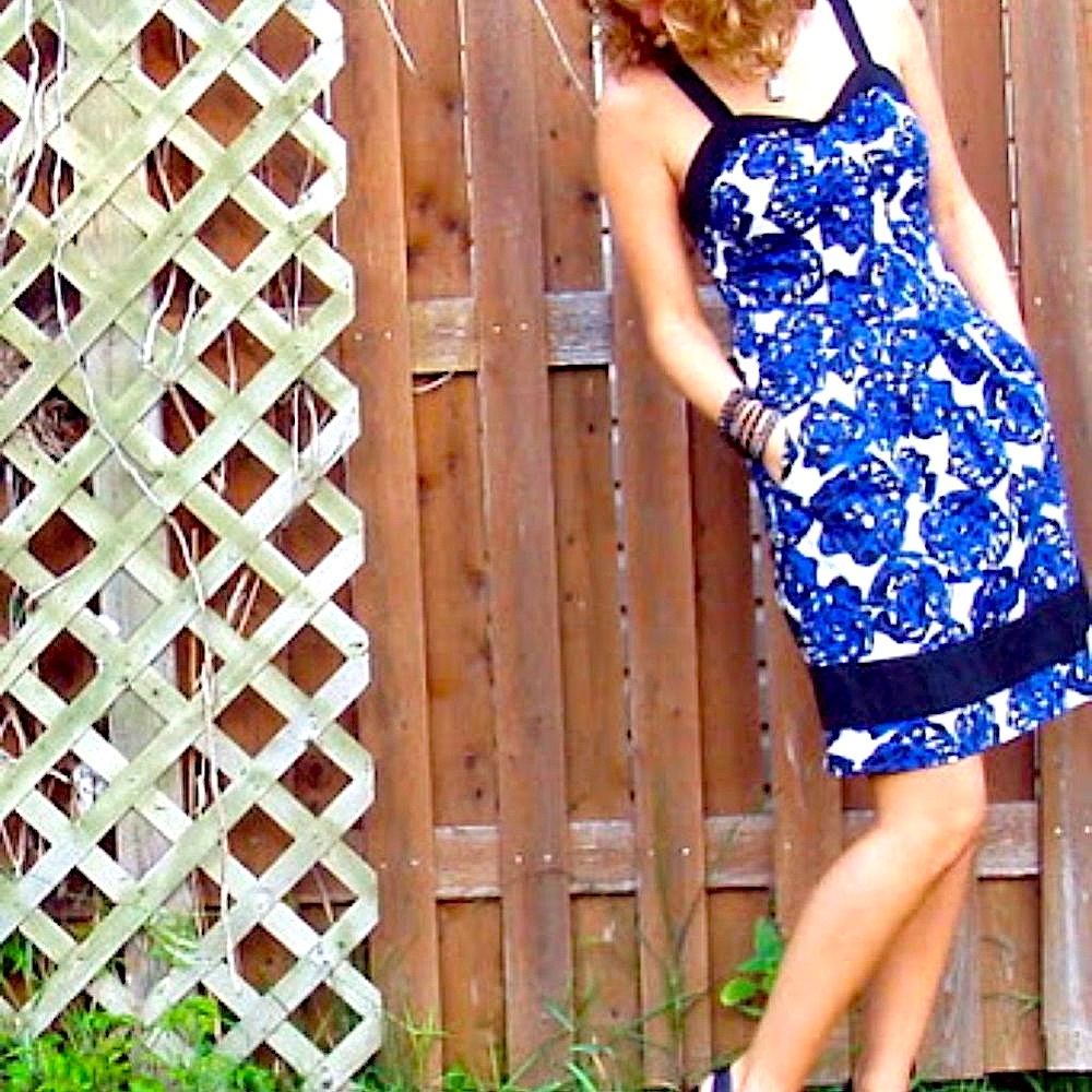 Richard Chai Target Grafitti Rose Sweetheart Dress